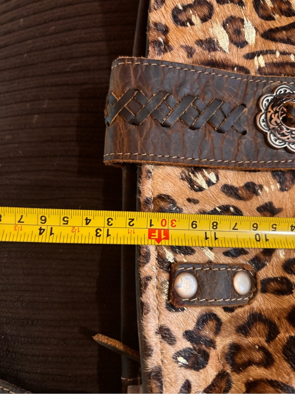 Cheetah Print Myra Bag - Picture 6 of 7